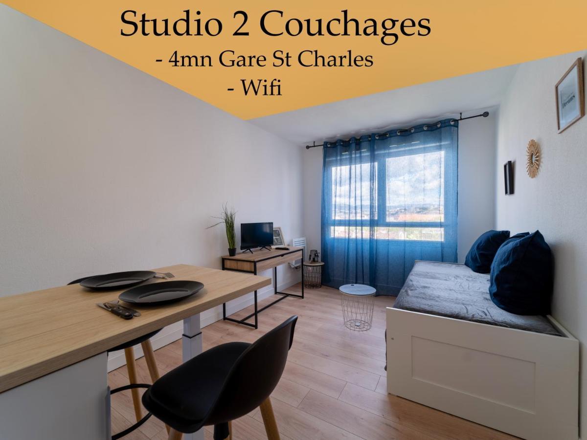 Appartement Climatise Avec Parking A 6Min A Pied De La Gare St Charles Marseilles Exterior foto